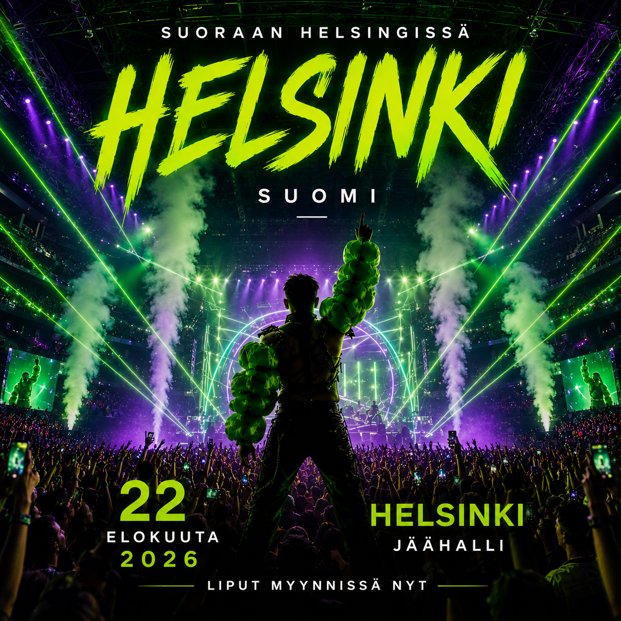 Konsertti Helsingissä